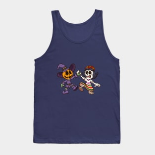 Halloween And Day Of The Dead Tank Top